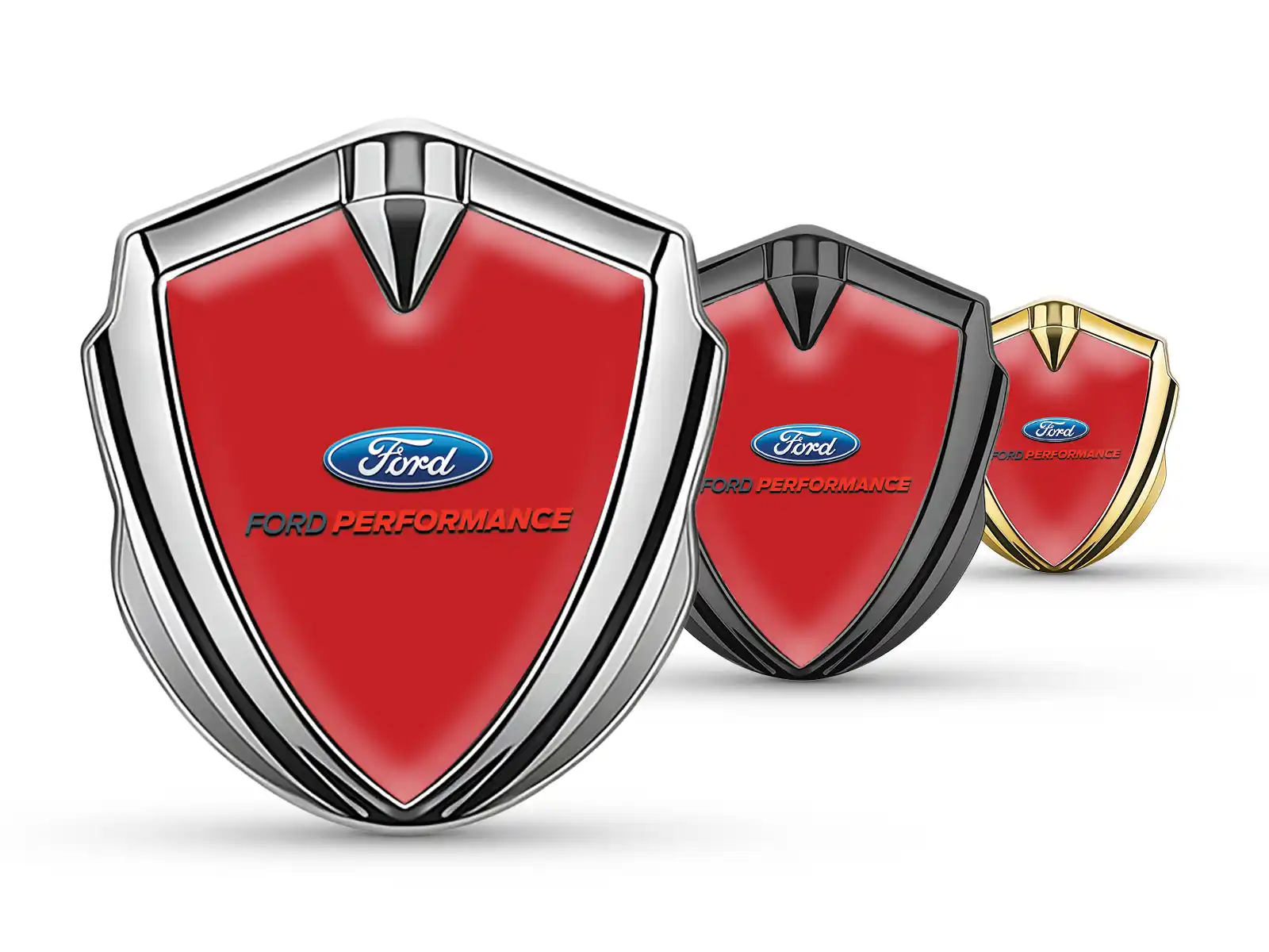 Ford Emblème Bombé Insigne Tuning Style Éclat X
